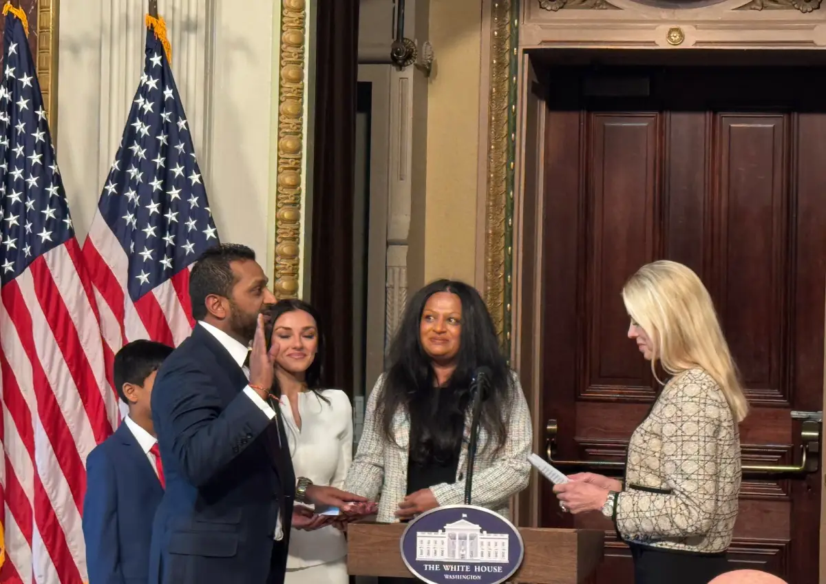 Kash Patel Sworn In As Fbi Director Takes Oath On Bhagavad Gita