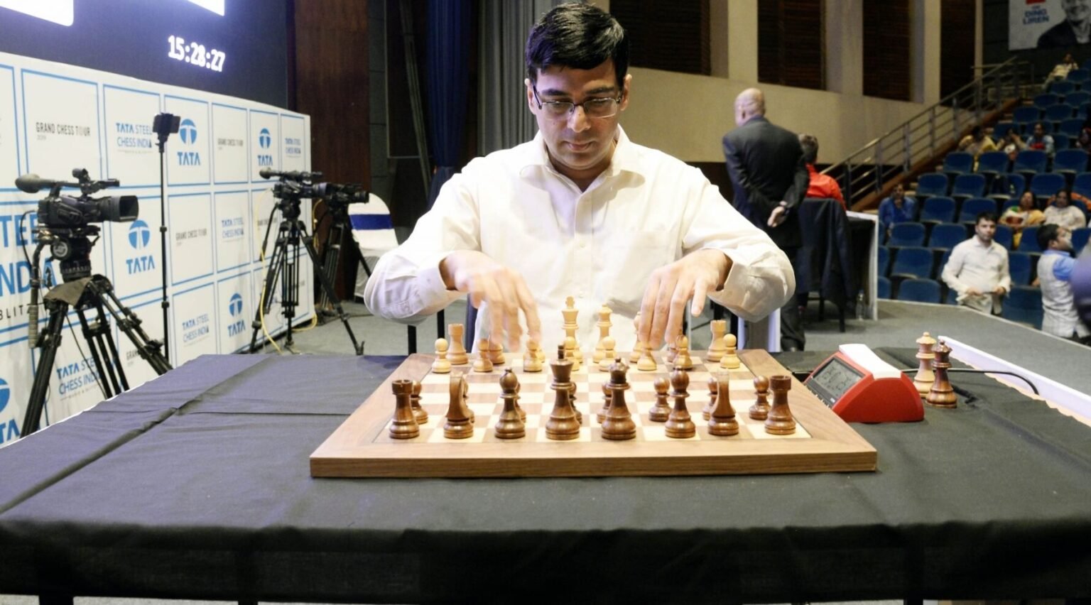 Indian Grandmaster Viswanathan Anand to Play First OnBoard Game in Croatia Grand Chess Tour