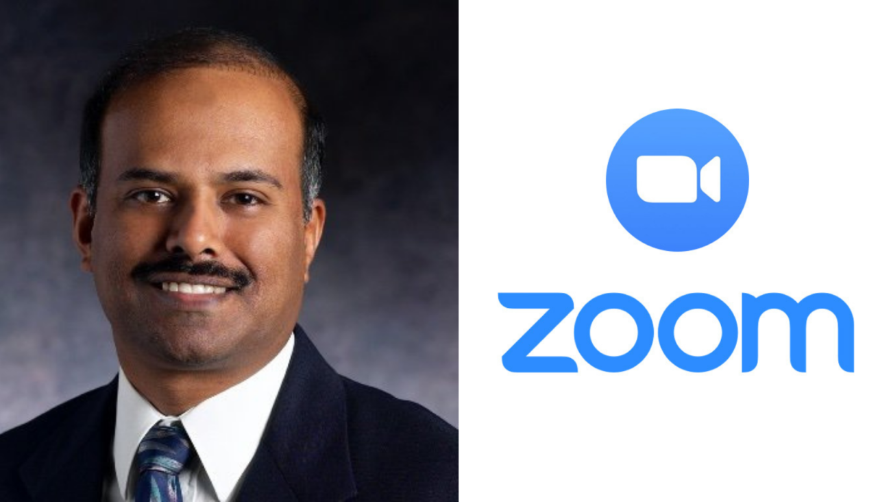 Velchamy Sankarlingam, President of Product and Engineering at Zoom
