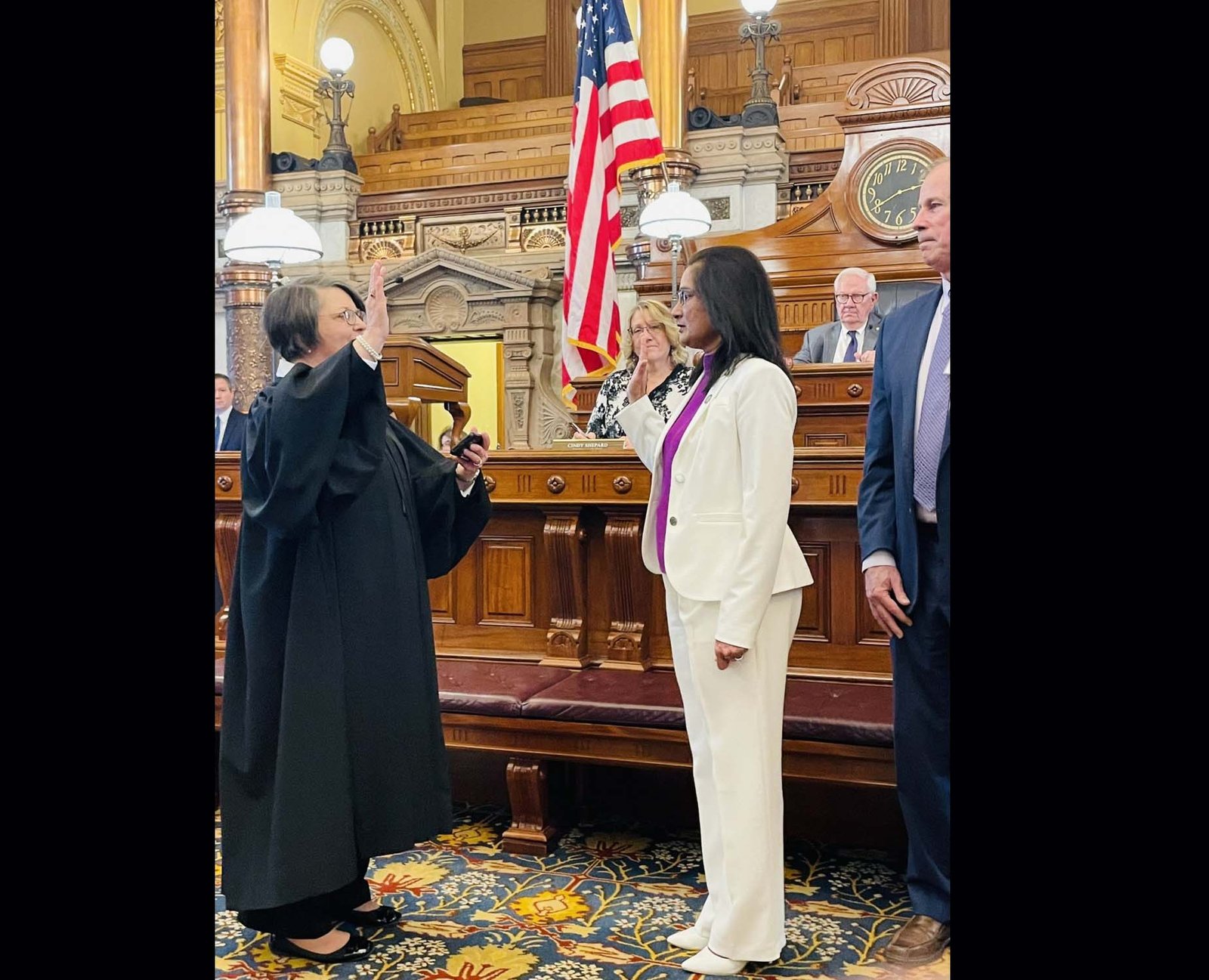 Usha Reddi Takes Oath As Kansas State Senator - Vimarsana News