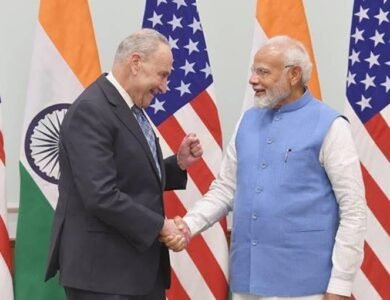 Chuck Schumer Leads Senate Delegation To India, Meets With Modi