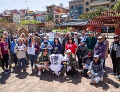 AAPI-Victory-Alliance-Rallies-Against-Guns-Takes-On-Wells-Fargo-IndiaWest-India-West