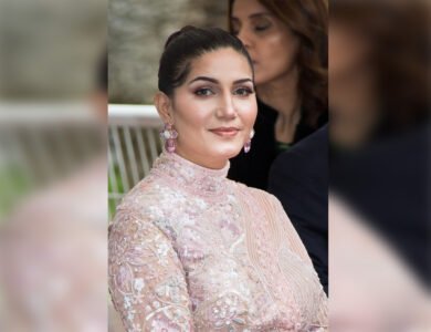 Dancer-Sapna-Choudhary-Surprises-Appears-On-Red-Carpet. India West