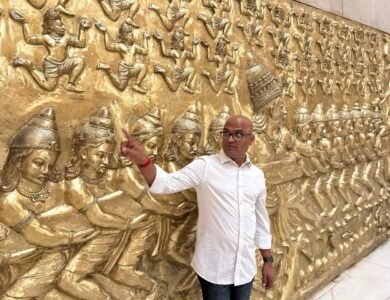 Sculptures-In-Indias-New-Parliament-Building India WEst
