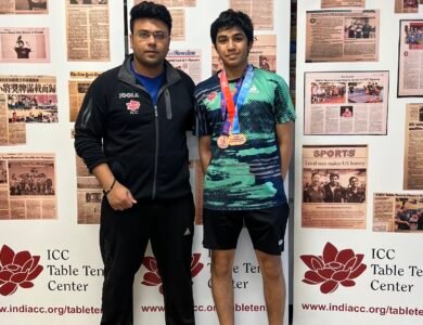 Table Tennis Player Subham Kundu Making A Name For Himself In US, Mentoring Next Generation IndiaWest India West