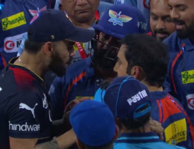 Virat-Kohli-And-Gautam-Gambhir-Go-At-It IndiaWest India West