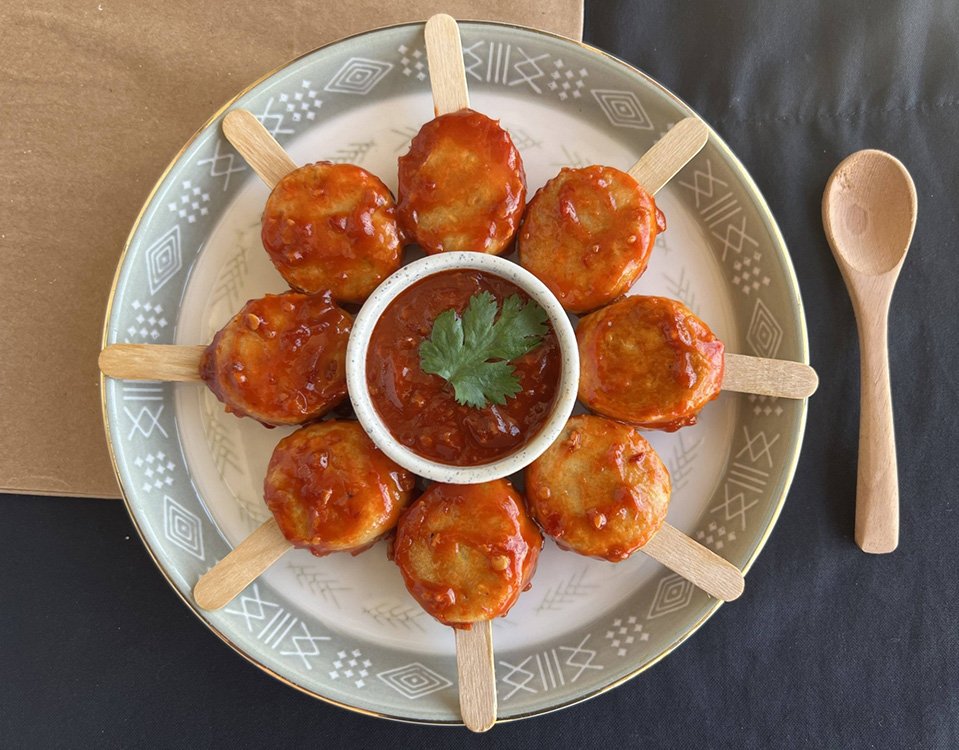 Chicken-Lollies-In-A-Sweet-Chilly-Sauce India West