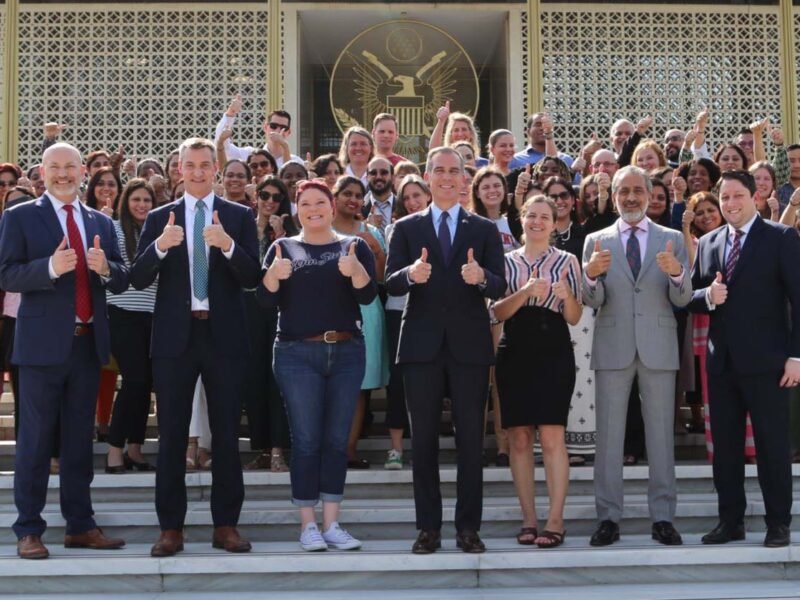 Every-One-In-Five-Student-Visa-In-2022-Issued-In-India-Eric-Garcetti India West