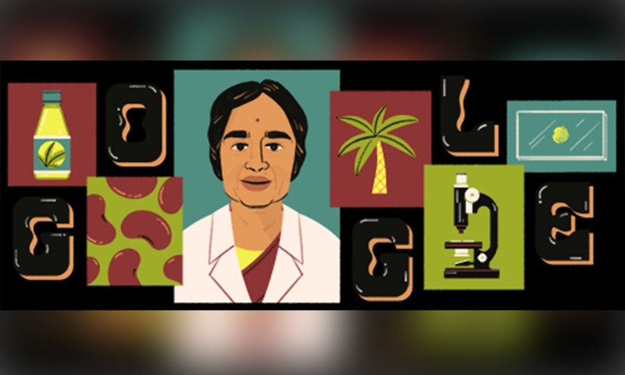 Google-Doodle-Honors-Biochemist-Kamala-Sohonie. India West