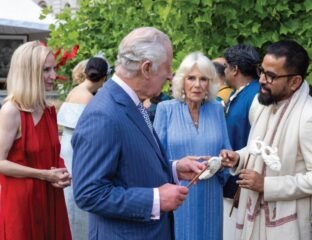 King-Charles-Queen-Camilla-Wear-Sabyasachis-Masks-At-Animal-Ball India West