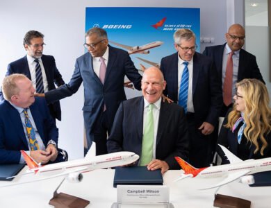 Paris-Air-Show-Dominated-By-Indian-Carriers-Air-India-Signs-Deal-With-Boeing. India West
