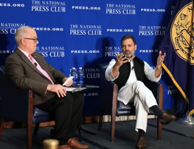 Rahul-Gandhi-Talks-To-Journalists-Says-Democracy-In-Peril-In-India-Its-Collapse-Will-Affect-World India West