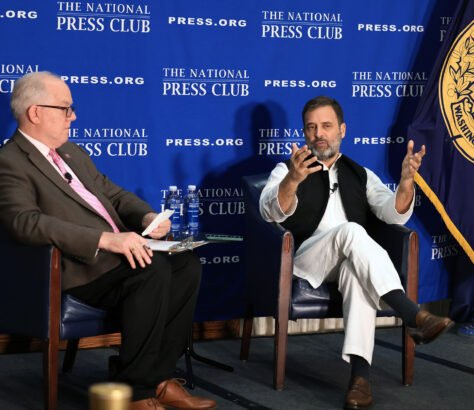 Rahul-Gandhi-Talks-To-Journalists-Says-Democracy-In-Peril-In-India-Its-Collapse-Will-Affect-World India West