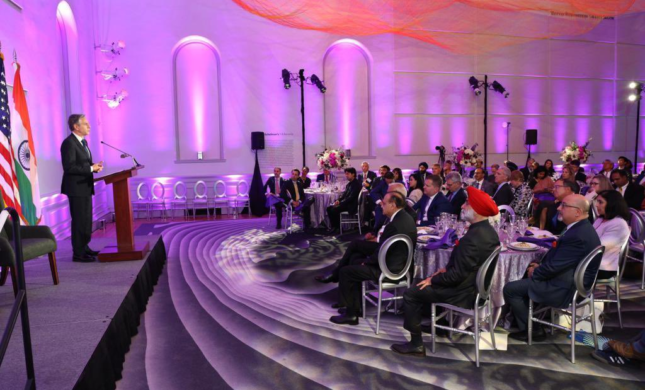 US-India-Realpolitik-Blinken-Talks-of-Reducing-Strategic-Dependencies-At-USIBC-Event Indi a West