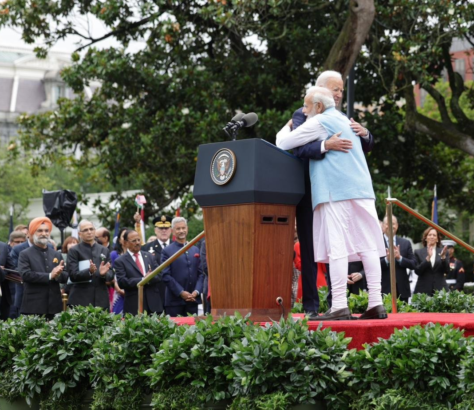 White-House-Hosts-Reception-On-South-Lawn-As-Biden-Welcomes-Modi India West