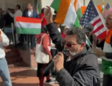 Indian Americans Gather In Solidarity Outside SF Consulate After Khalistani Attack India West