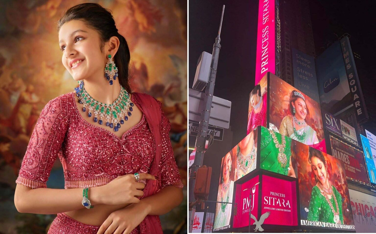 Mahesh Babu Is Proud As Daughter Sitara Debuts On Times Square ...