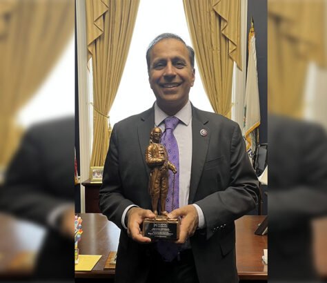 Raja Krishnamoorthi Honored With Ben Franklin Public Policy Award India West