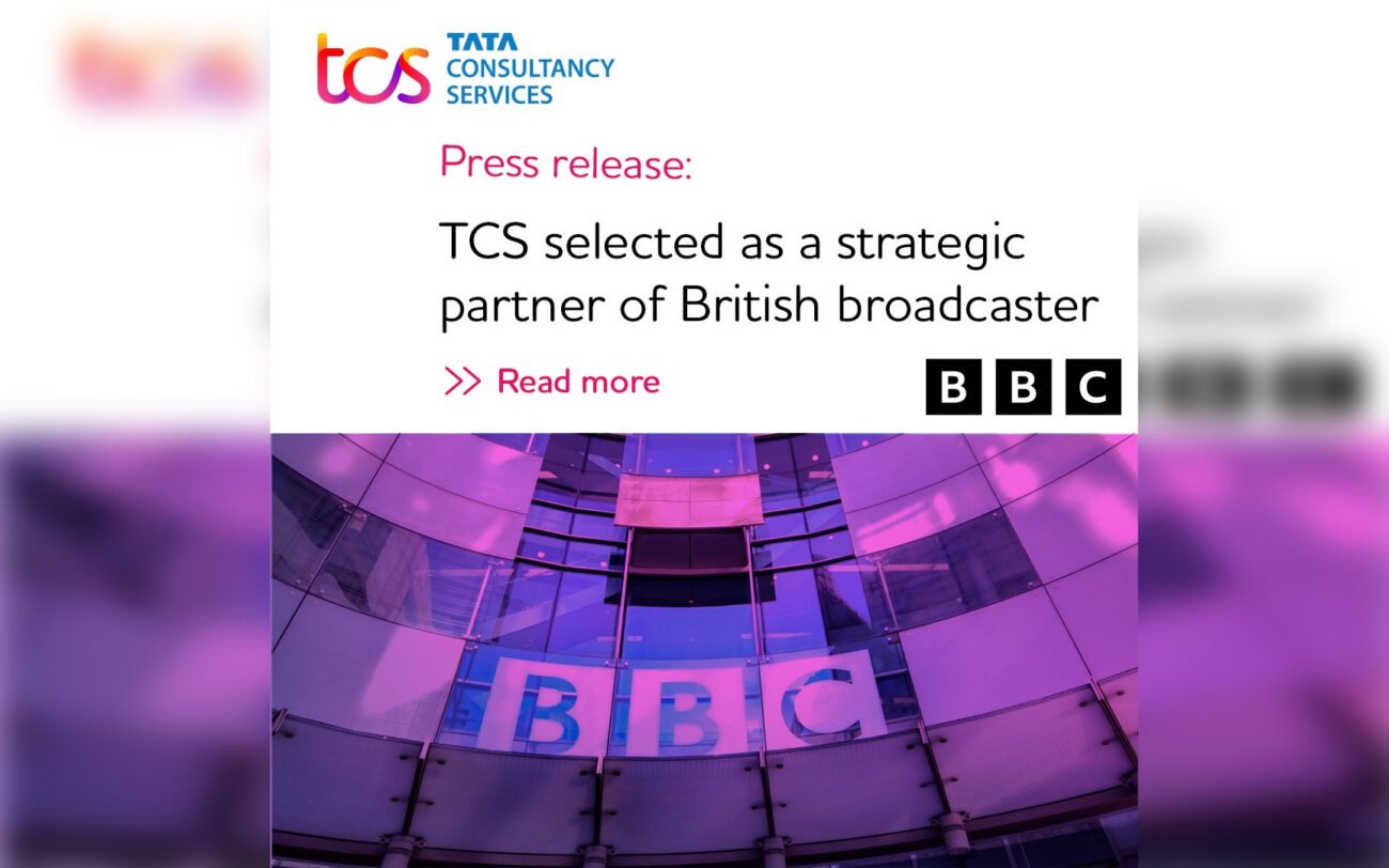 TCS-Wins-Deal-To-Provide-Tech-Services-To-BBC India West