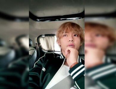 V-Of-BTS-Says-Namaste. India West