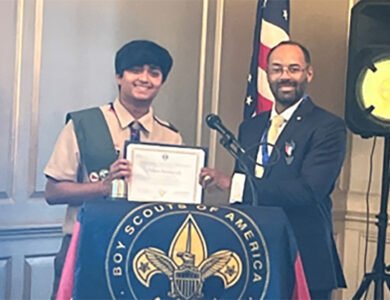 Vivaan-Bendapudi-Gets-Eagle-Scout-Service-Project-Of-The-Year-Award India West