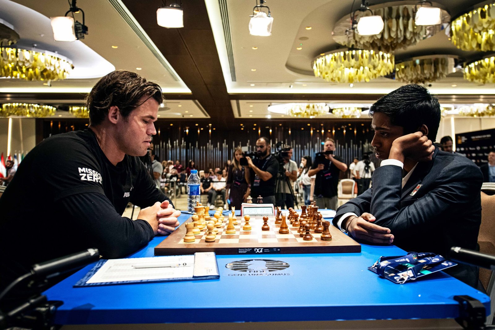 Rameshbabu Praggnanandhaa VS Fabiano Caruana, Fide World Cup 2023