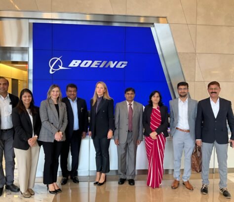 Karnataka Delegation Meets With Boeing, GE, IMF Officials