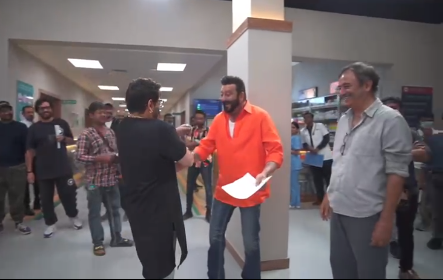 Sanjay Dutt, Arshad Warsi Reunite Sparking Speculations Over ‘Munnabhai 3’
