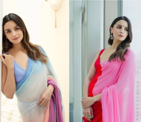 Alia Bhatt’s Recycles Saree, Becomes A Talking Point