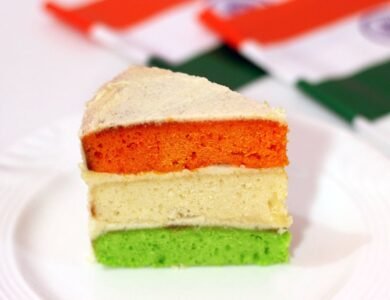 Indian Tricolor Pastry