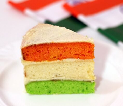 Indian Tricolor Pastry