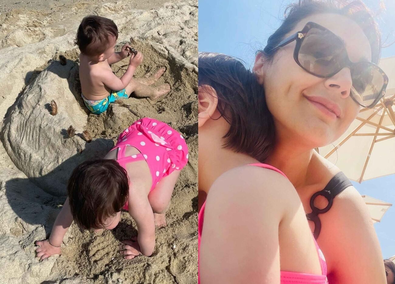 Preity Zinta Enjoys Beach Day With Kids In Los Angeles