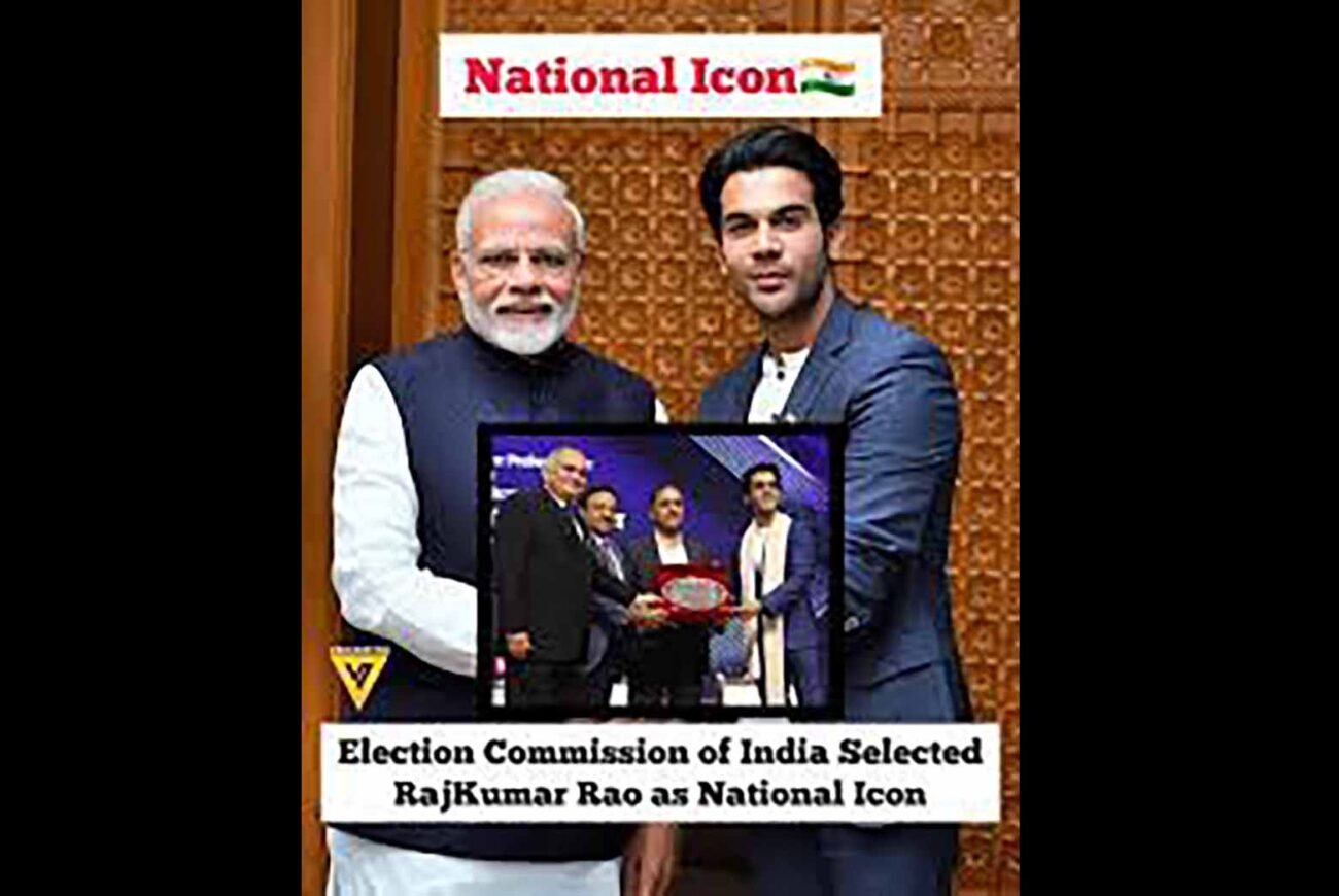 Rajkummar Rao Named ‘National Icon’ By India’s Election Commission