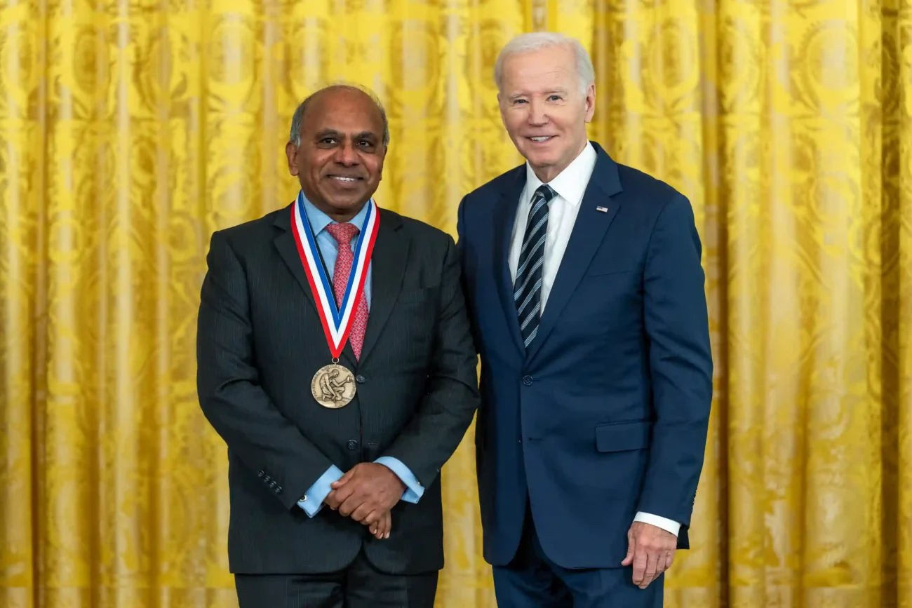 Scientists Subra, Gadgil Get National Medals From President Biden