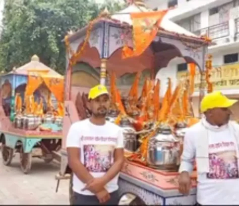 600Kg-Ghee-On-Bullock-Carts-Reaches-Ayodhya-For-Ceremony India West