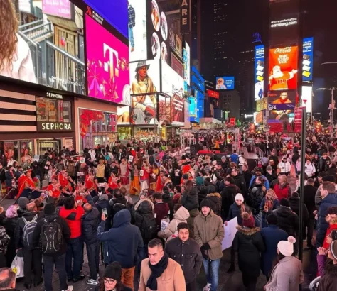 Community-Celebrates-Garbas-Heritage-Tag-In-Times-Square.