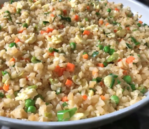 Cauliflower Rice With Mixed Vegetables