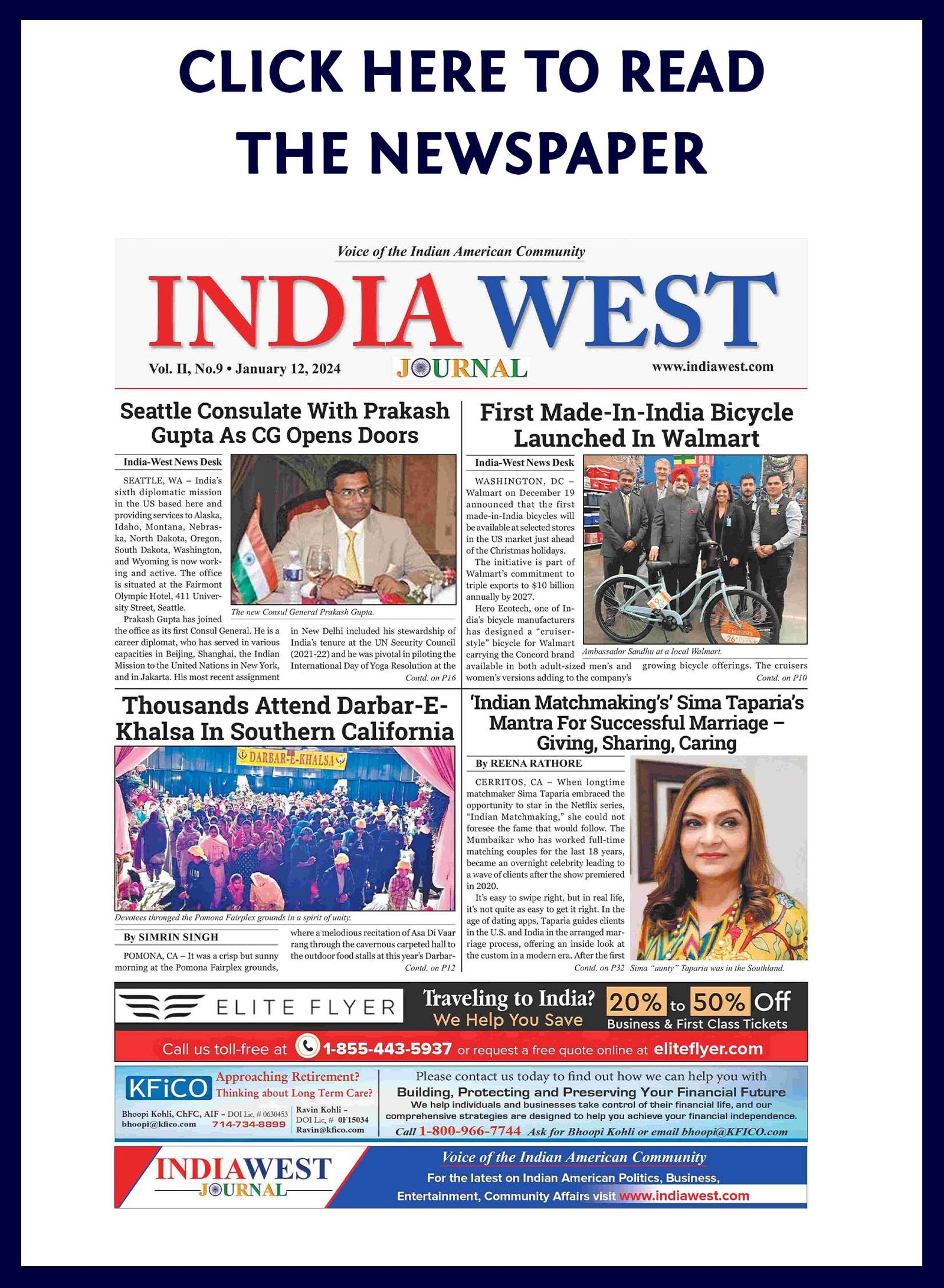 India West E Newspaper vol2 No9
