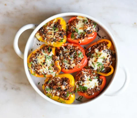 Quinoa Stuffed Bell Peppers