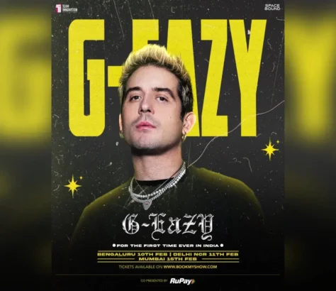 Rapper G-Eazy Announces Maiden India Tour