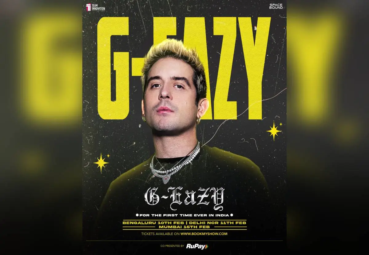 Rapper G-Eazy Announces Maiden India Tour