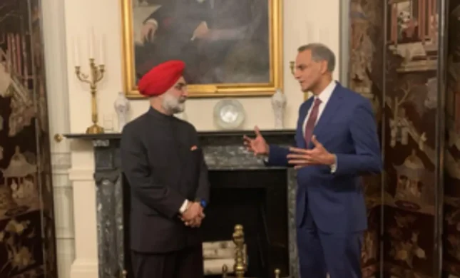 Richard Verma Dubs Sandhu A 'World Class' Diplomat