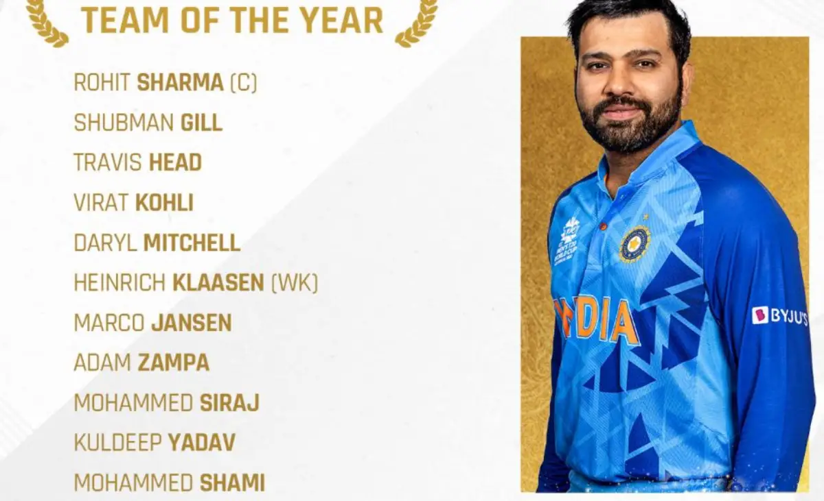 Six Indians Feature In ICC’s Team of The Year