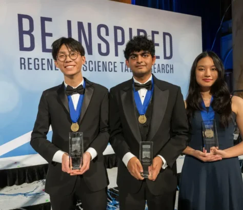 Achyuta Rajaram Wins Prestigious Regeneron Science Talent