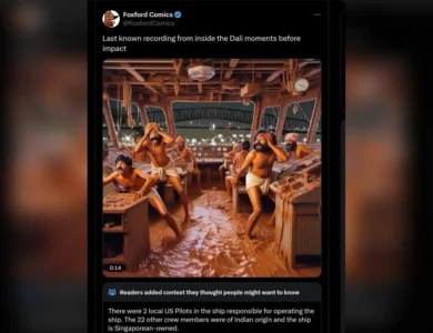 Baltimore Bridge Crash Sparks Racist Cartoon