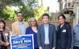 Beras Hold Fundraiser for David Min Running For Congress