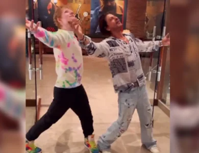 Ed Sheeran Chills With SRK, Armaan Malik