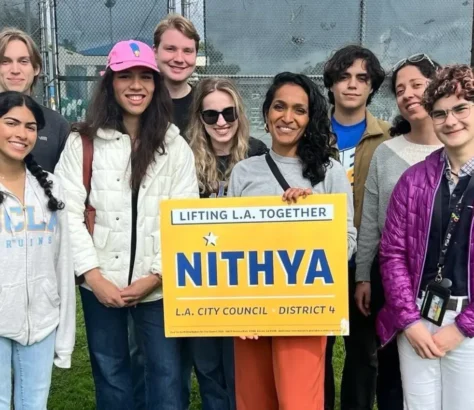 LA City Council: Nithya Raman Headed For Runoff Election In Nov.