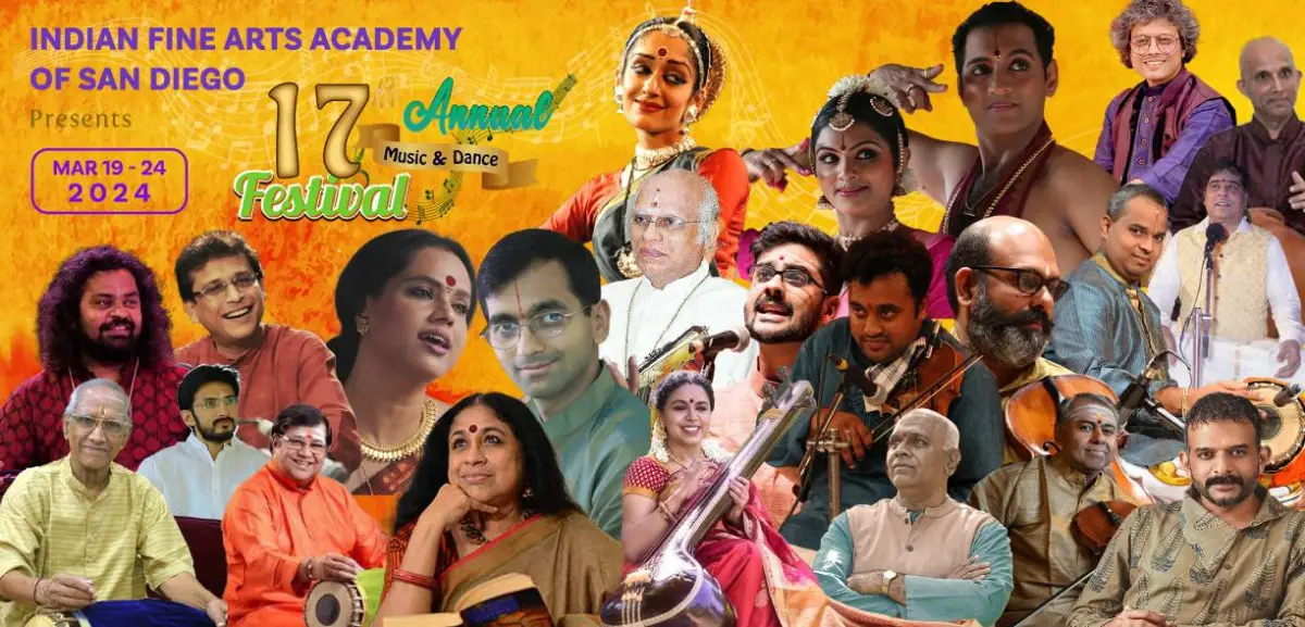 San Diego’s Indian Fine Arts Academy To Host 17th Annual Fest March 19-24