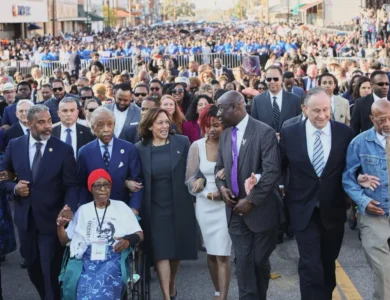 Veep Kamala Harris Calls For Aid To Gaza